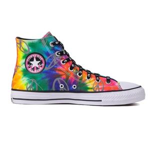 Converse Chuck Taylor Pro Hi Reflect Tie Dye Shoes Mens Size 10 New Free Ship
